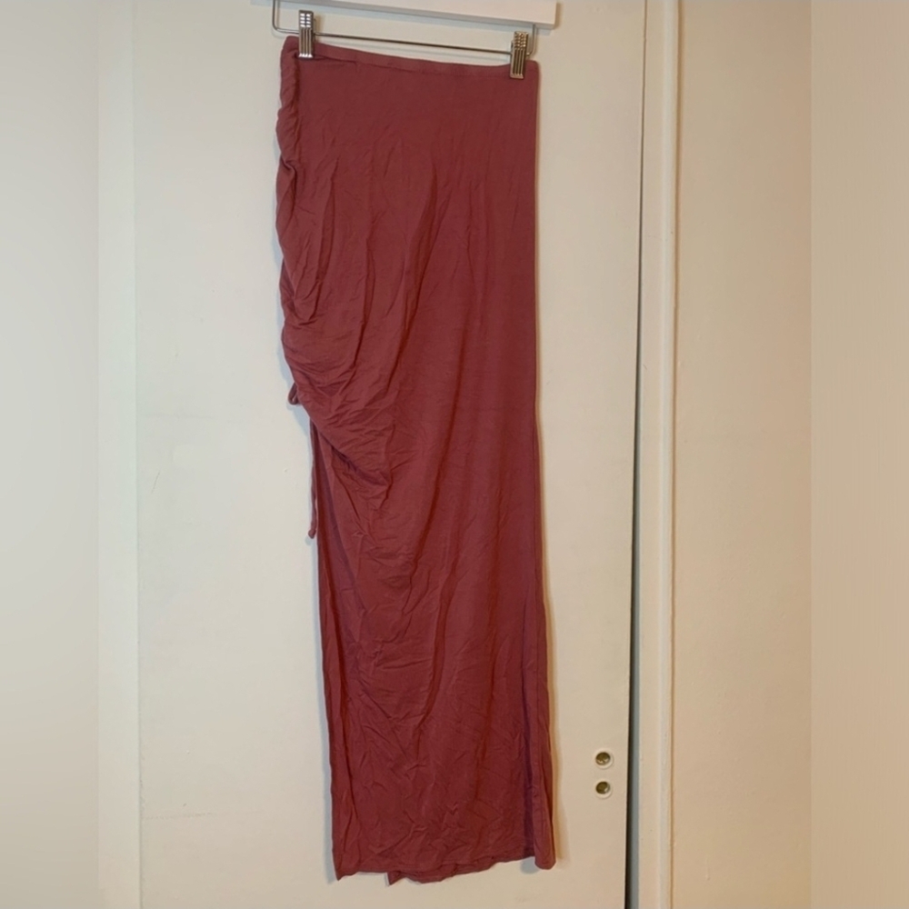 Lulus Maxi Skirt Rose Color Small EUC